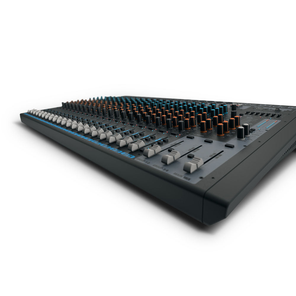 LD Systems VIBZ 24 DC - 24-kanals mixerkonsol med DFX og kompressor