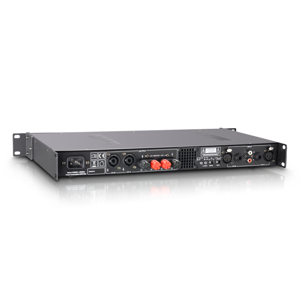 LD Systems XS 200 - Effektforstærker (2x50W, 8 Ohm)