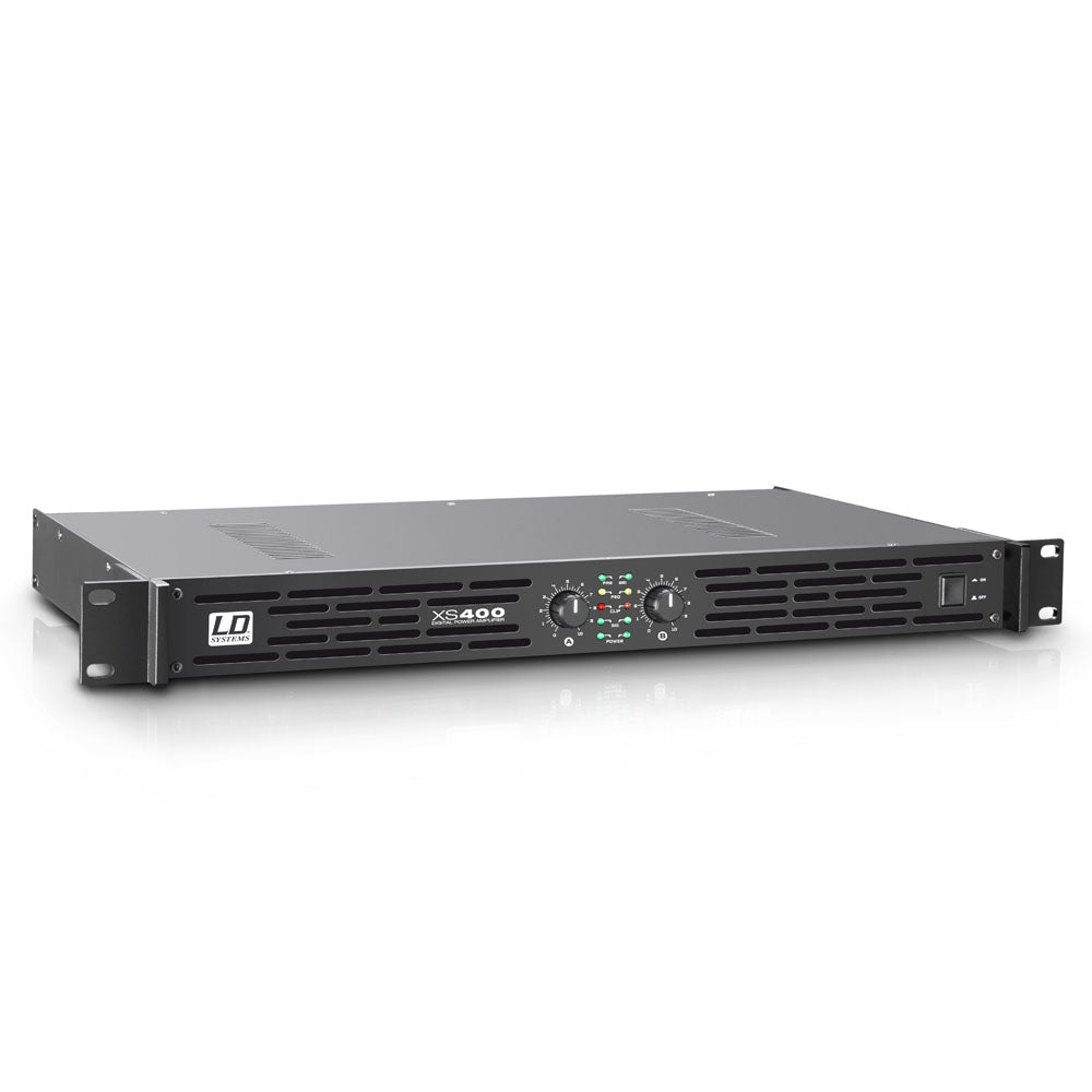 LD Systems XS 400 - Effektforstærker (2x100W, 8 Ohm)