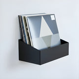 Studio 57 Vinyl Væghylde Large (sort)