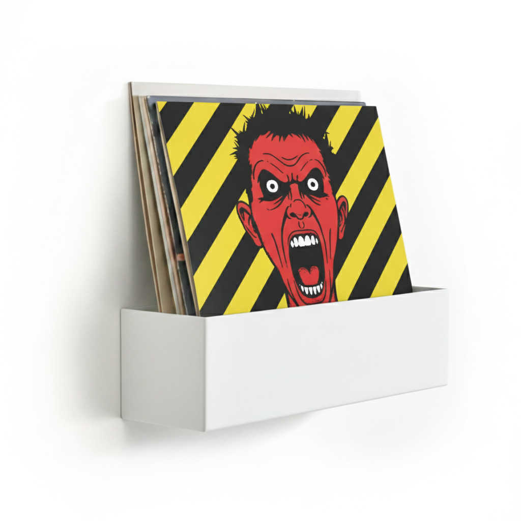 Studio 57 Vinyl Væg Display (hvid)