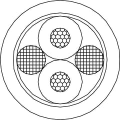 ProCab højttalerkabel BC rund 2 x 0,75 mm²  500 meter