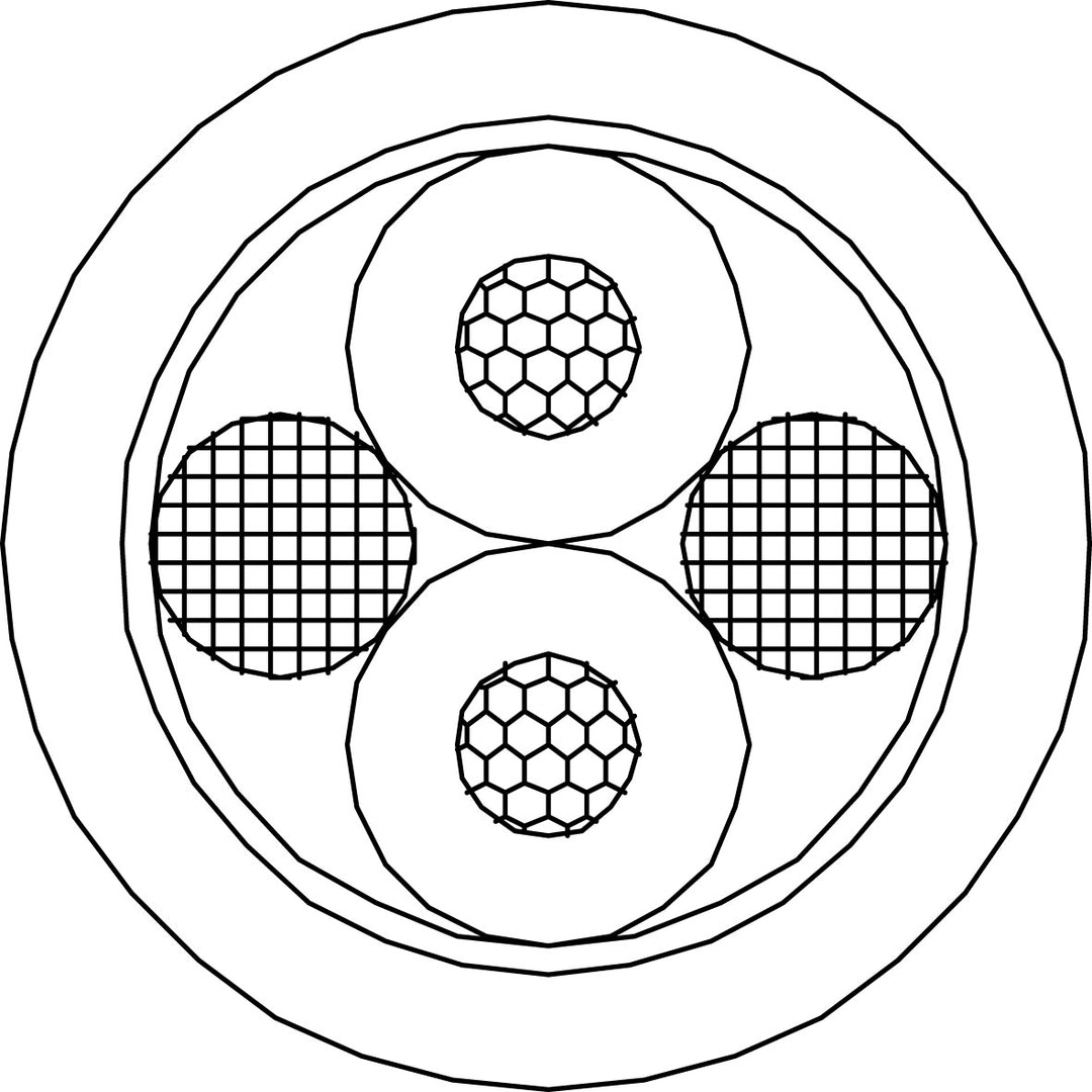 ProCab højttalerkabel BC rund 2 x 0,75 mm²  500 meter