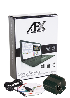 AFX 512 DMX Soft control
