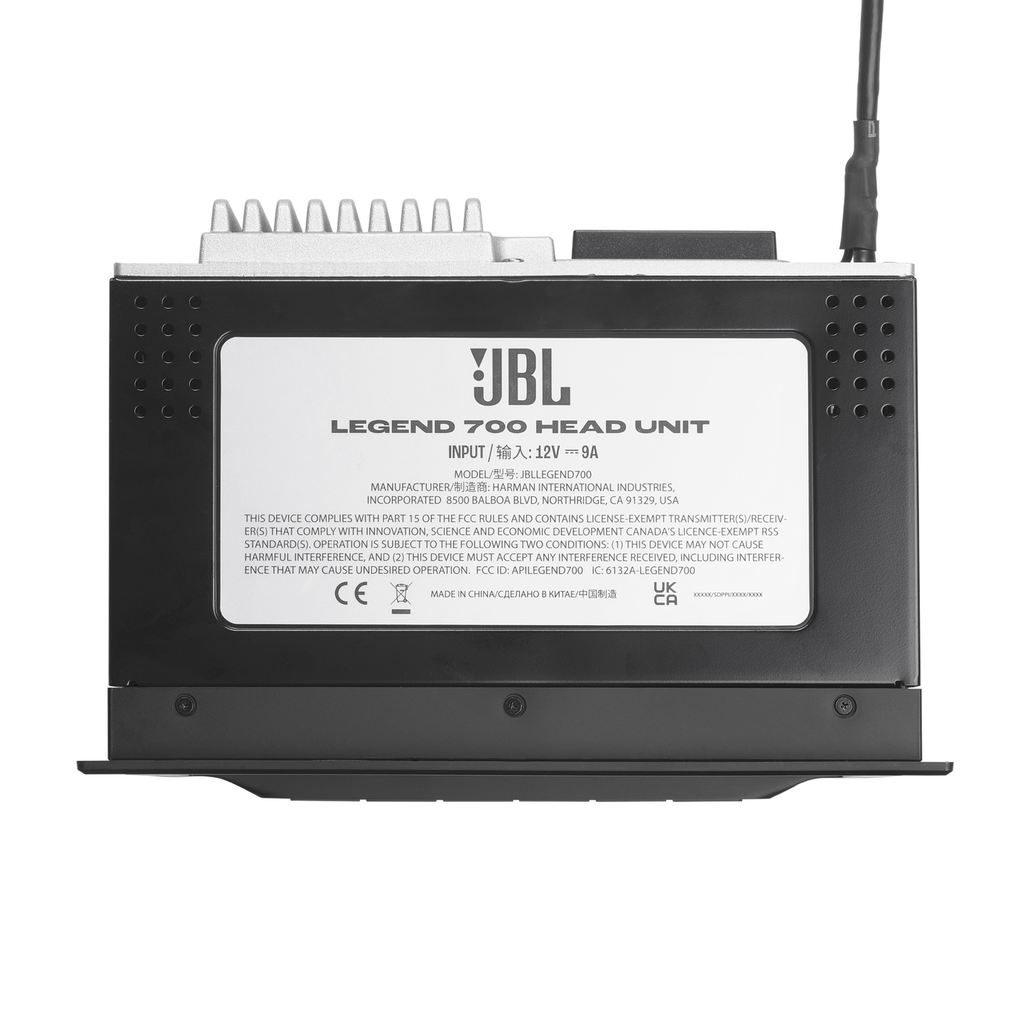 JBL Legend700D , Trådløs Apple CarPlay, DAB radio og Bluetooth