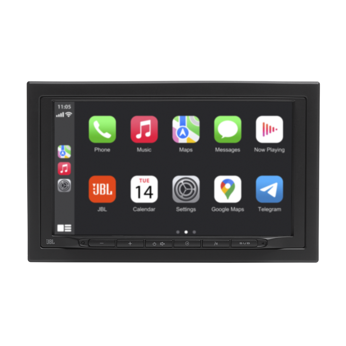 JBL Legend700D , Trådløs Apple CarPlay, DAB radio og Bluetooth