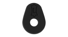 Levys RINGBLOCK strap locks i gummi, sort