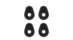 Levys RINGBLOCK strap locks i gummi, sort
