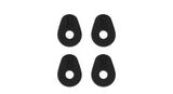 Levys RINGBLOCK strap locks i gummi, sort