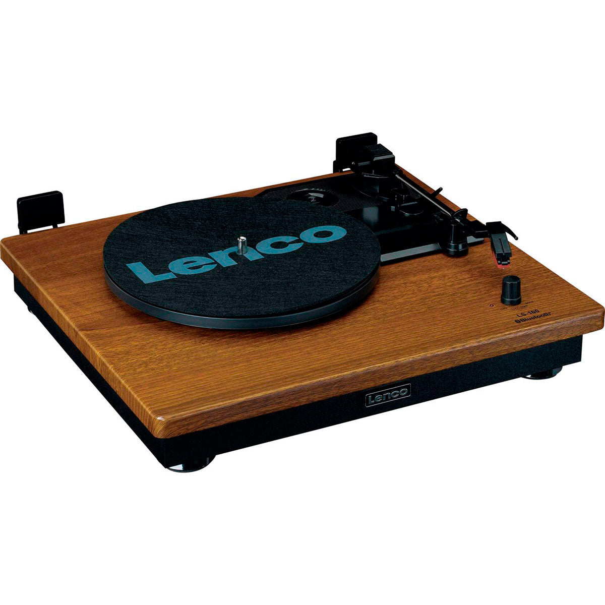 Lenco LS-100 Pladespiller m. Højtalere (Teak)