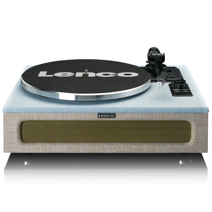 Lenco LS-440 Bluetooh Pladespiller (Blå/Beige)