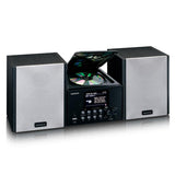 Lenco MC-250 MicroSet Mini Stereo & Internet Radio (Sort/Sølv)