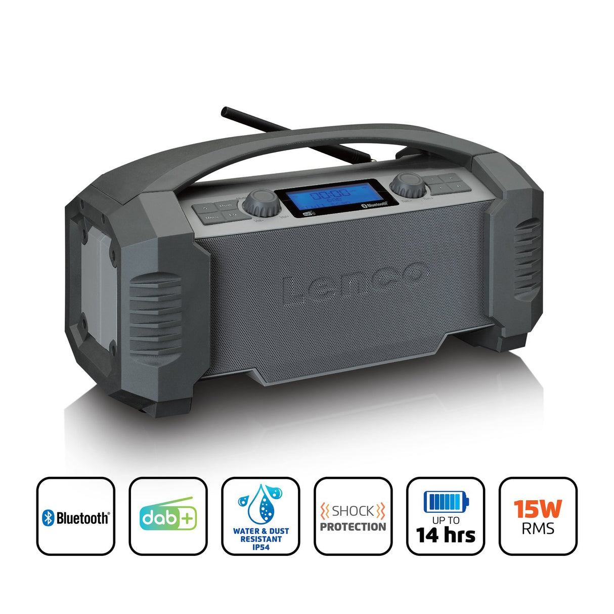 Lenco ODR-150 DAB+ Radio (Sort)