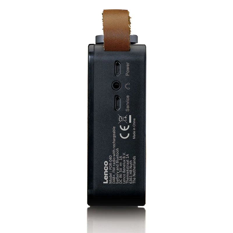 Lenco PDR-040 DAB+ Radio (Bambus/Sort)