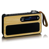 Lenco PDR-040 DAB+ Radio (Bambus/Sort)