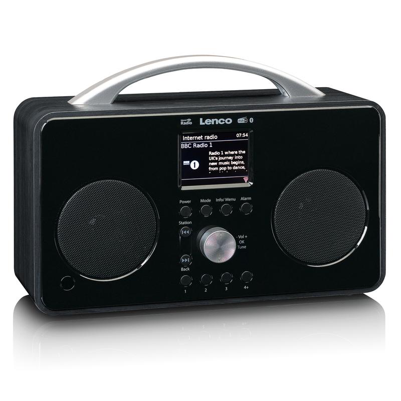 Lenco PIR-645 Internet Radio (Sort)