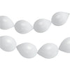 Link Balloner for Guirlander 8 stk. (Mat Kokosnød Hvid, 33cm)