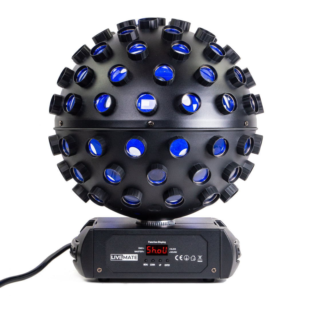 Hjemmefest LED Diskokugle Pakke