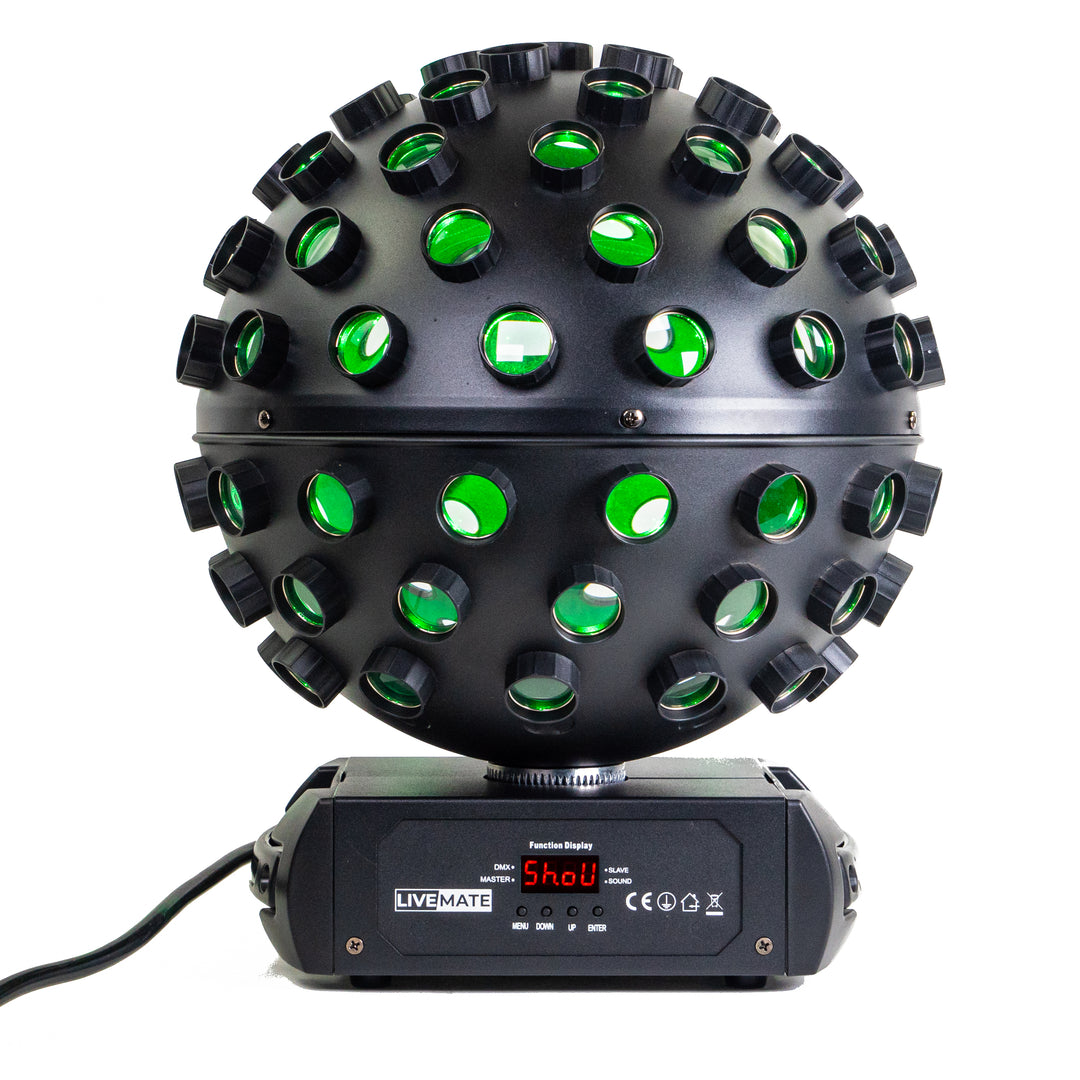 Hjemmefest LED Diskokugle Pakke