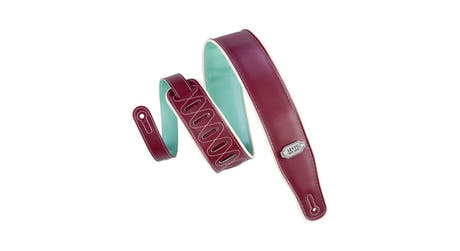 Levys M26VCP guitarrem 2 3/4", Burgundy Seafoam