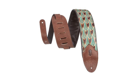 Levys M4WP guitarrem 3", Arrowhead Turquoise