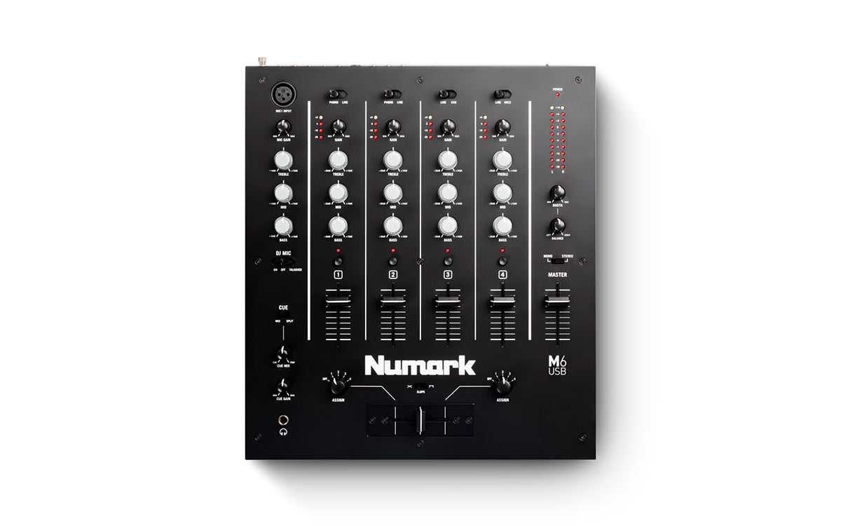 Numark M6-USB Mixer (Sort)