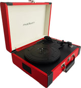 Madison Vintage Pladespiller m. Bluetooth (Rød)