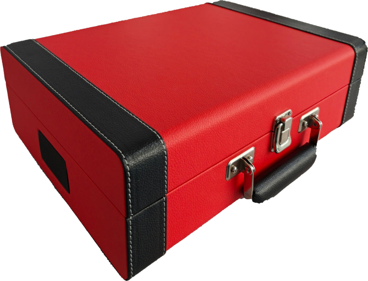 Madison Vintage Pladespiller m. Bluetooth (Rød)