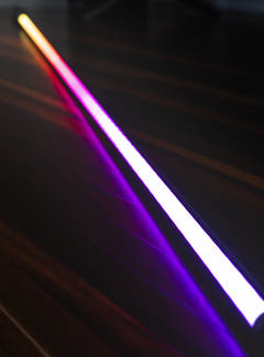 Ibiza Magic Color Stick RGB Gulvlys (Sort)