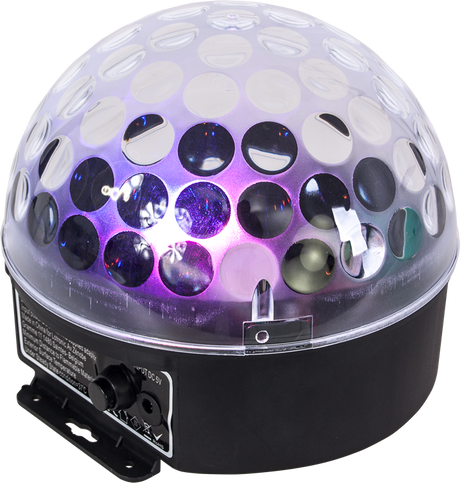 Ibiza Astro-Bat RGBA LED diskolys