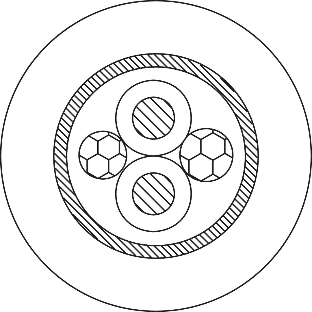 ProCab mikrofonkabel 2 X 0,23 mm² sort - 500 meter