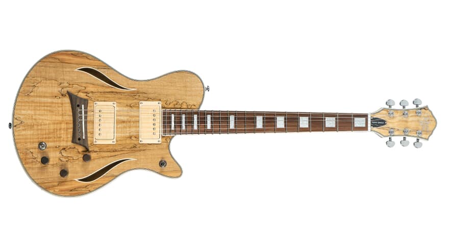 Michael Kelly Hybrid Special hybridguitar, Spalted Maple