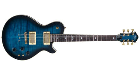 Michael Kelly Mod Shop Patriot Limited Duncan elguitar, Blue Burst