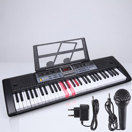 Børnekeyboard med 61 tangenter