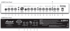 Marshall AS50D Akustisk Guitarforstærker