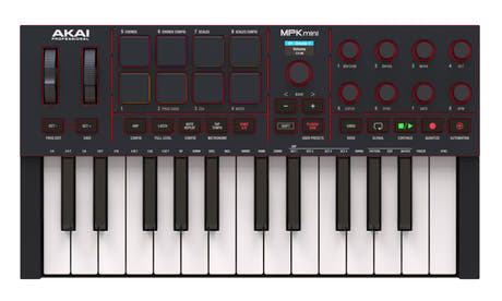Akai MPK Mini Mk4 (Sort)