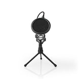 Mikrofonbordstativ m. Shockmount