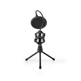 Mikrofonbordstativ m. Shockmount