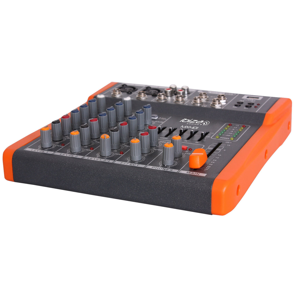 Ibiza MX401 4-kanals Mixer