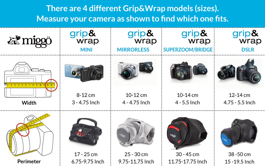 MyMiggo Padded  Camera Grip Wrap  for SLR
