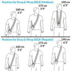 MyMiggo Padded  Camera Strap and Wrap  for CSC
