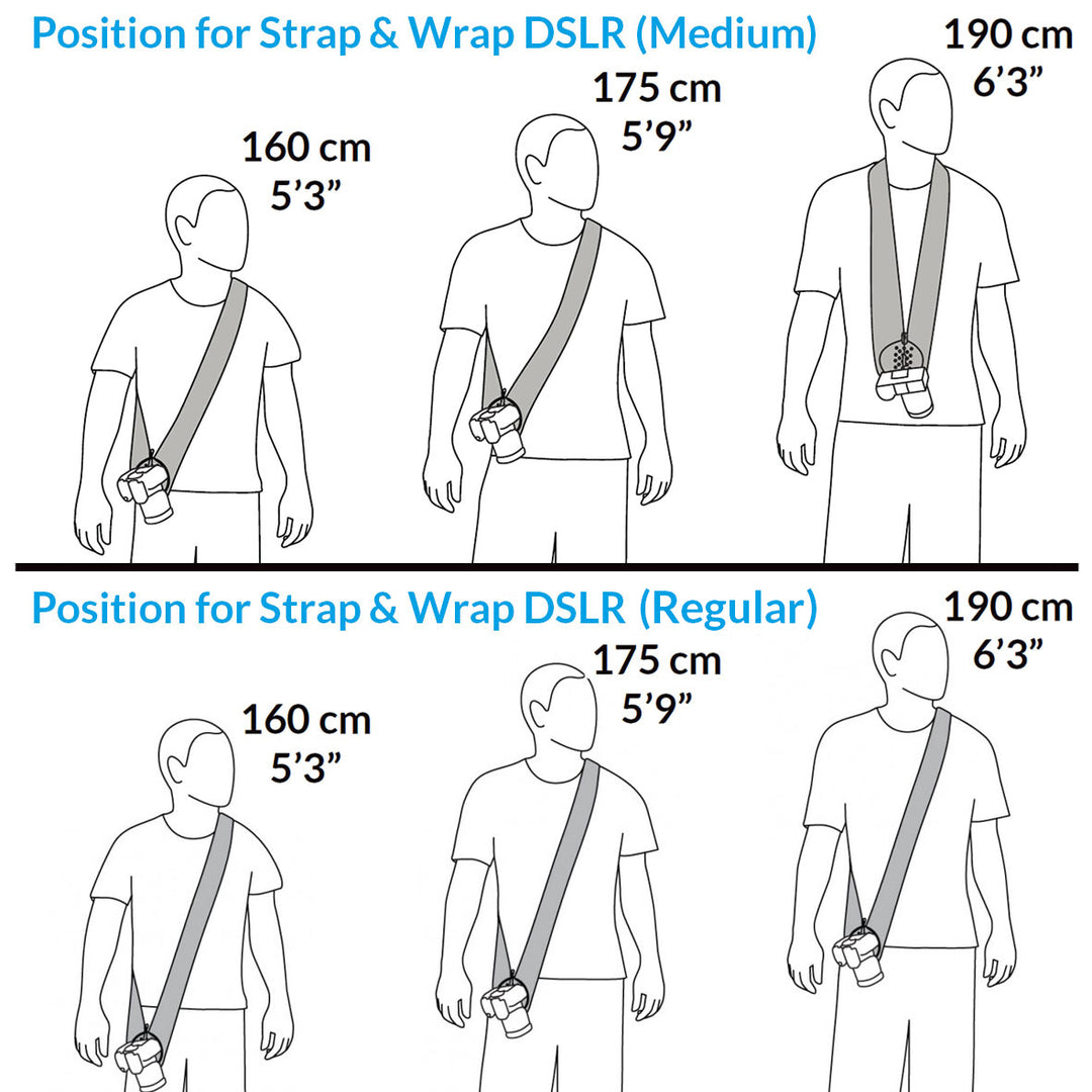 MyMiggo Padded  Camera Strap and Wrap  for CSC