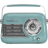 Madison Retro Radio m. Bluetooth og FM (Blå)