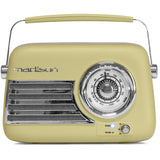 Madison Retro Radio m. Bluetooth og FM (Mat Oliven Grøn)