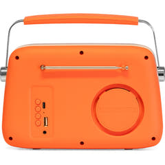 Madison Retro Radio m. Bluetooth og FM (Mat Orange)