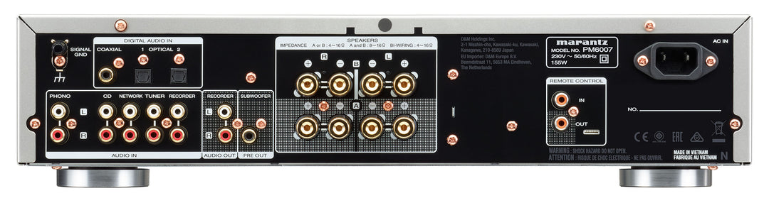 RETURVARE - Marantz PM6007 HI-FI Forstærker (Sølv, 2x45W)