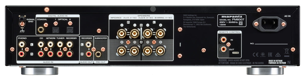 Marantz PM6007 HI-FI Forstærker (Sort, 2x45W)