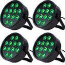 Marconi Polaris 12x12W RGBW Parlampe 4 stk. Bundle