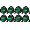 Marconi Polaris 12x12W RGBW Parlampe 8 stk. Bundle