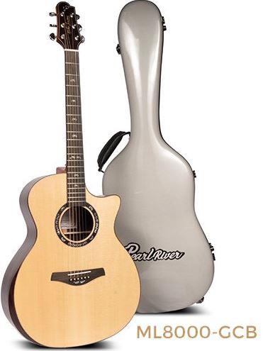 Pearl River GL41-GY Hardcase til Westernguitar
